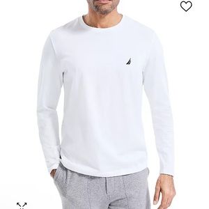 Men's J-Class Logo Classic-Fit Crew Long-Sleeve T-Shirt